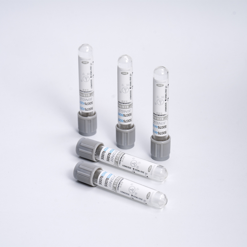 Xám Natri Fluoride EDTA K3 Ống nghiệm máu Ống glucose Ống nghiệm đường