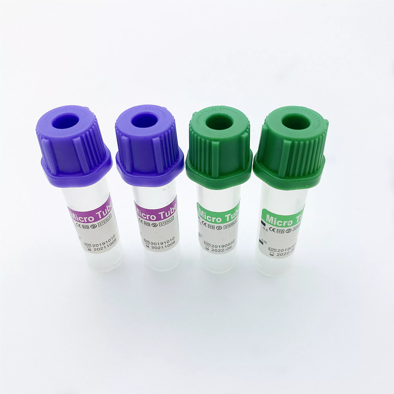 Lavender ống nhỏ EDTA Micro không chân không Edta 0,5 ml cho thử nghiệm nhi khoa