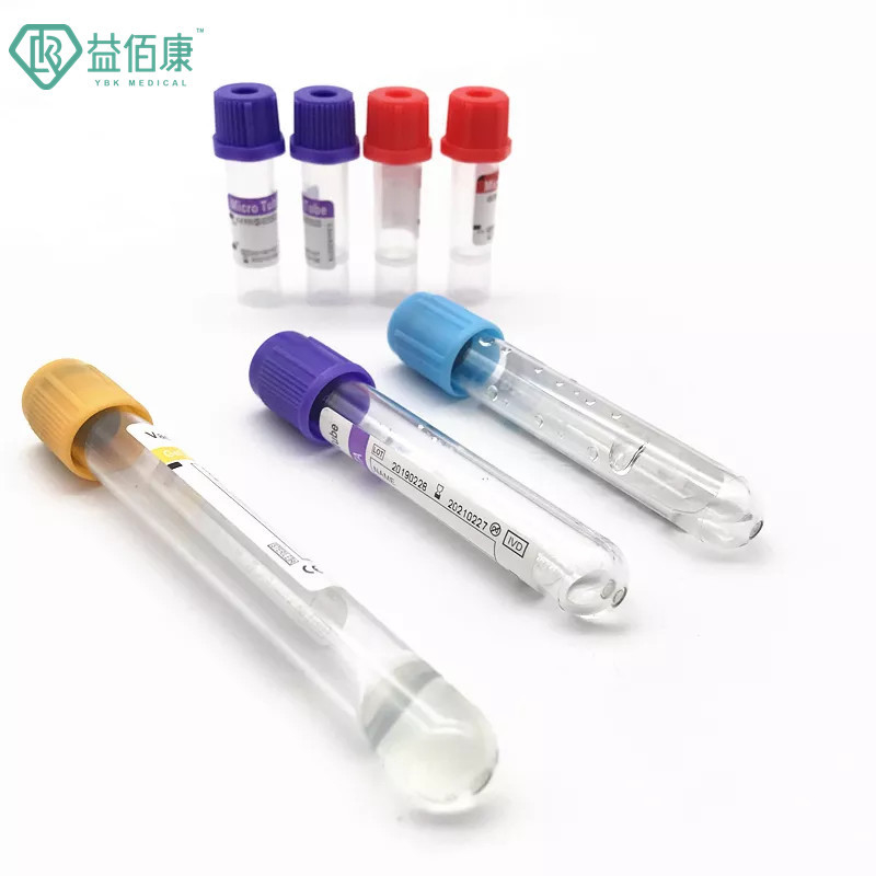 ống thu máu nhỏ không chân không 0. 25ml 0.5ml 1ml EDTA K2K3 / ống gel