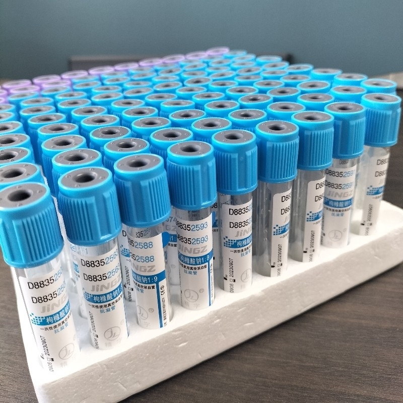 Loại chân không ống lấy mẫu máu natri citrate 9NC trong 100/hộp